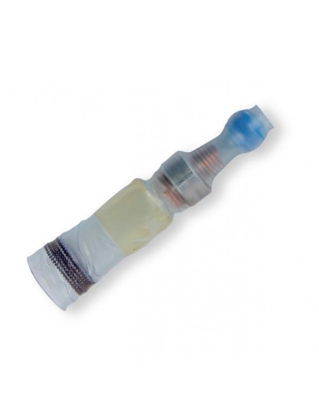 Cappucci terminali termorestringenti con anello di stagno autosaldante 16-14 AWG blue