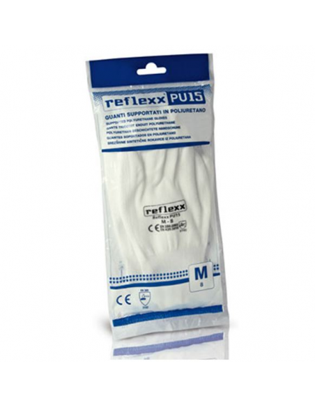 Guanti taglia XL (10) in poliuretano bianco REFLEXX PU15