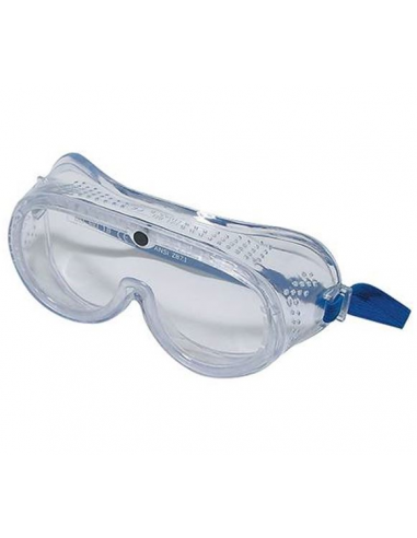 Occhiali protettivi di sicurezza con ventilazione diretta
