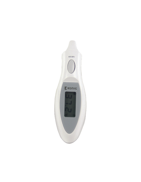 Termometro auricolare ad infrarossi  bianco EARTHERM60N KONIG