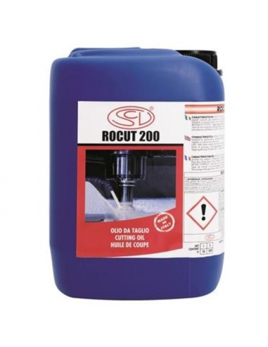 Olio da taglio liquido per metalli ROCUT 200 confezione 5 litri