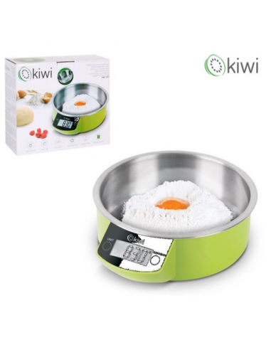 Bilancia da cucina digitale 2gr-5Kg in acciaio inossidabile KIWI KKS1157