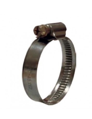 Fascetta strngitubo 8-12 mm in acciaio inox 18/8 AISI 304 W2