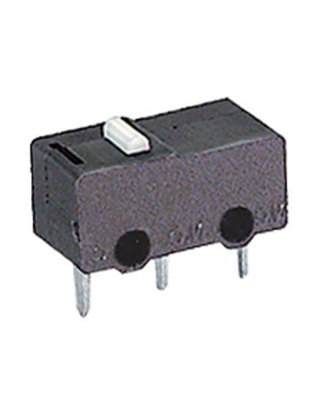 Microdeviatore 1A-125V fine corsa senza leva per circuiti stampati